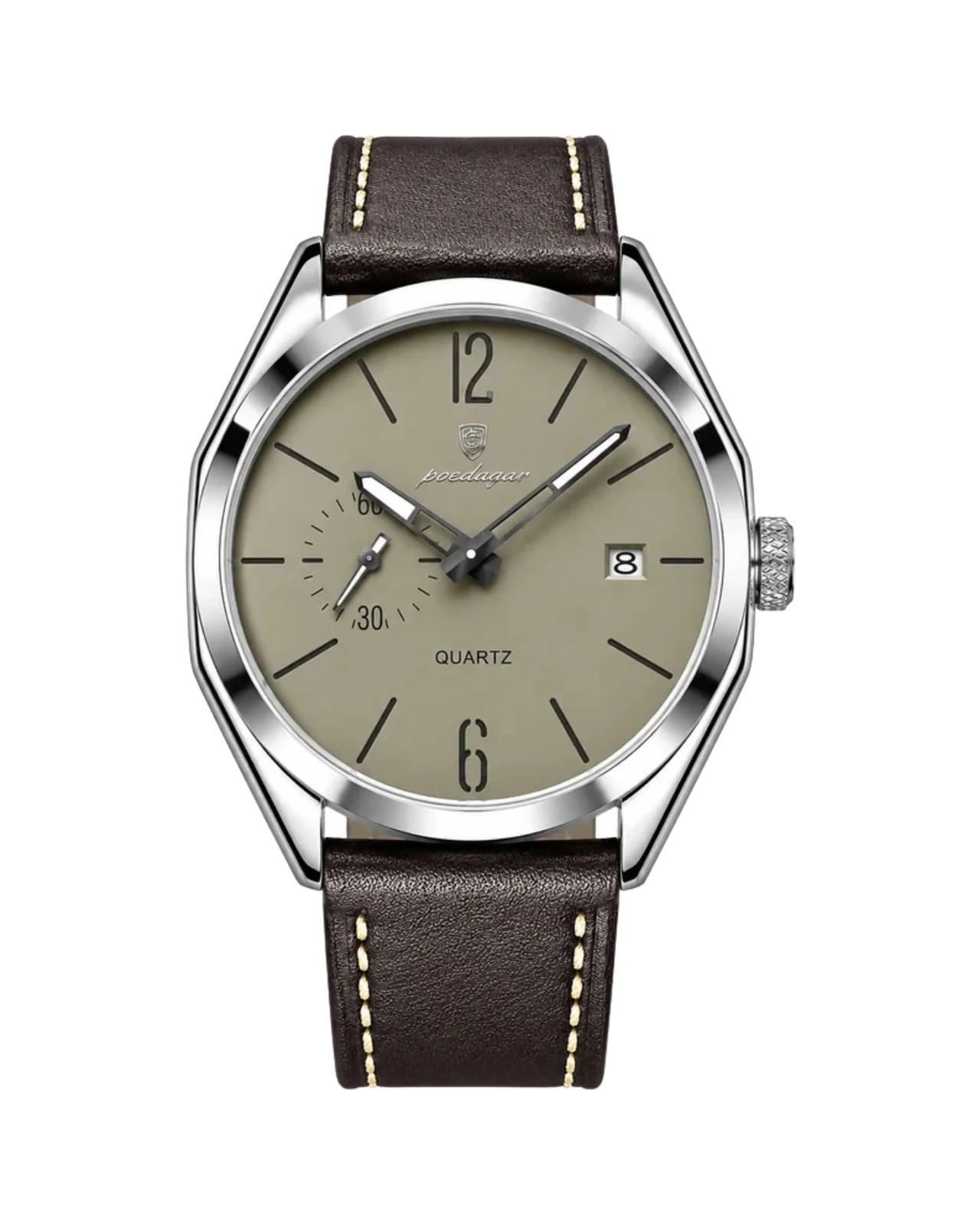 POEDAGAR Montblanc · Marrom · fundo Cinza